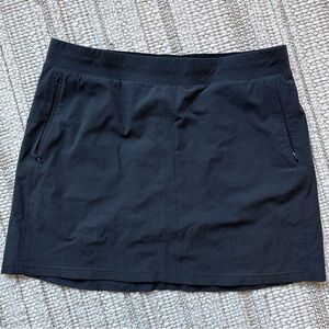 Kuhl Freeflex Skort Womens Medium Gray Athletic Pockets Outdoor Hiking Skirt